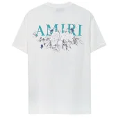 Футболка Amiri Flowers "White"