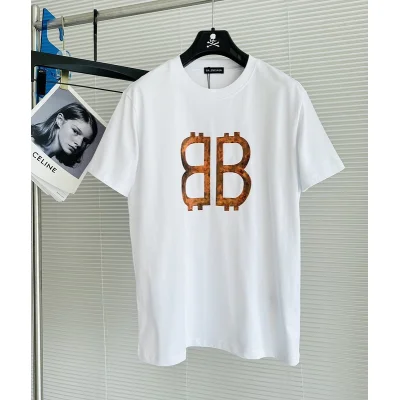 Футболка Balenciaga Rusty Logo "White" фото № 4