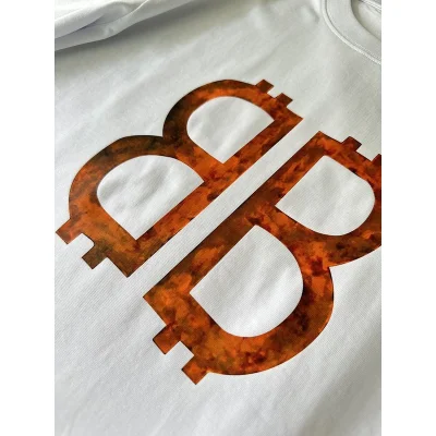 Футболка Balenciaga Rusty Logo "White" фото № 5