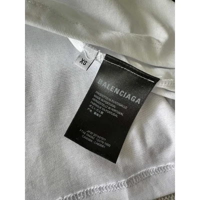 Футболка Balenciaga Rusty Logo "White" фото № 6