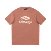 Футболка Balenciaga With Printed Logo "Peach"