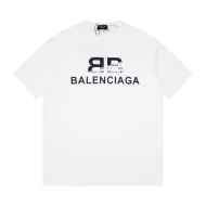 Футболка Balenciaga With Text Logo On The Front "White"