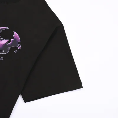 Футболка Balenciaga Logo And Dragon "Black" фото № 3
