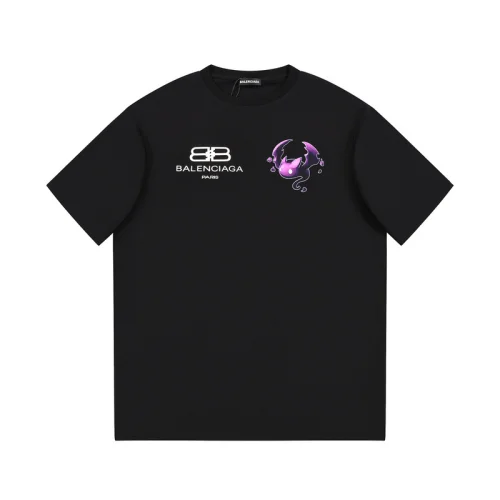Футболка Balenciaga Logo And Dragon "Black"