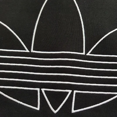 Футболка Balenciaga X Adidas The Logo Is Half Painted Over "Black" фото № 6