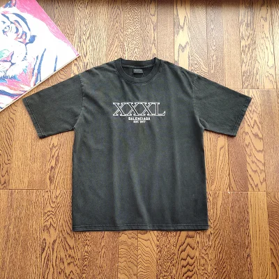 Футболка Balenciaga 3XL Print "Black" фото № 6