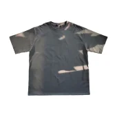 Футболка Balenciaga X Gucci Inscription On The Back "Gray"