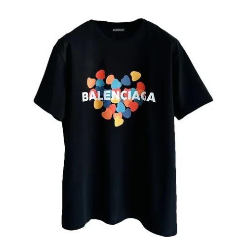 Футболка Balenciaga Heart Of Hearts "Black"