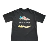 Футболка Balenciaga With Graphic Print Of Shoes "Black"