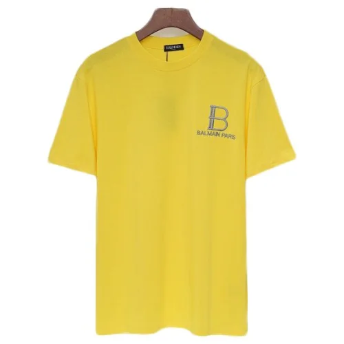 Футболки Balmain Paris Logo B "Yellow"