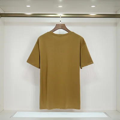 Футболка Balmain Branded "Brown/Yellow" фото № 8