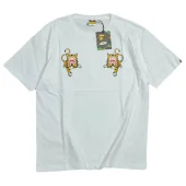 Футболка Bape Two Tigers Print Front "White"