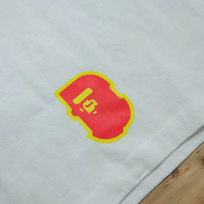 Футболка Bape Two Tigers Print Front "White" фото № 5