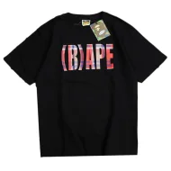 Футболка Bape Big Plaid Logo Name Front