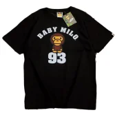 Футболка Bape Little Monkey On Numbers "Black"