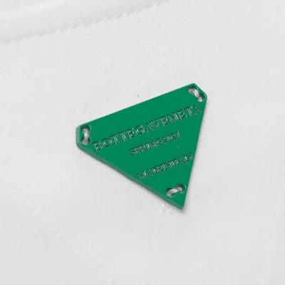 Футболка Bottega Veneta Particles Of Green "White" фото № 2