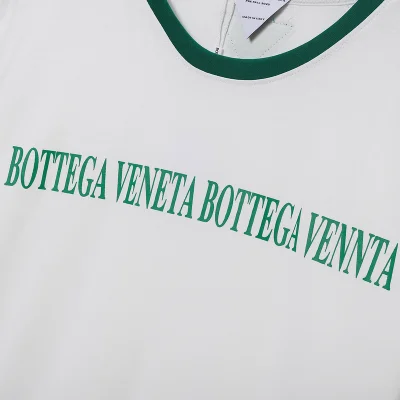 Футболка Bottega Veneta Vennta "White" фото № 3