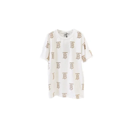 Футболка Burberry Monogram Print "White"