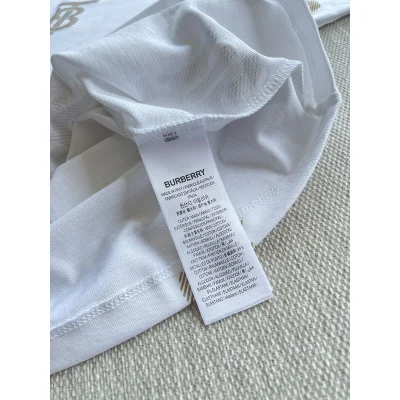 Футболка Burberry Monogram Print "White" фото № 5