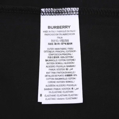 Футболка Burberry Longon-England "Black" фото № 2