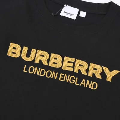 Футболка Burberry Longon-England "Black" фото № 3