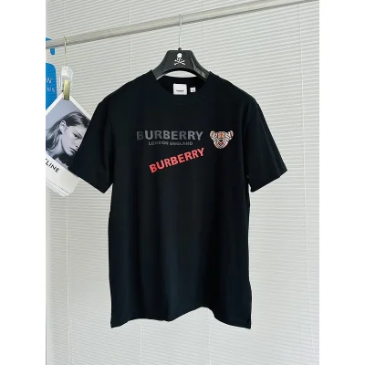 Футболка Burberry Two Inscriptions "Black" фото № 3