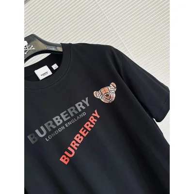 Футболка Burberry Two Inscriptions "Black" фото № 4
