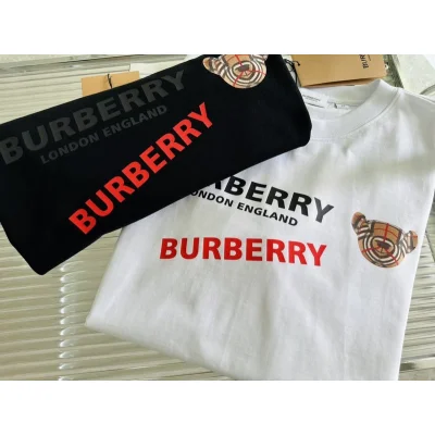 Футболка Burberry Two Inscriptions "Black" фото № 5