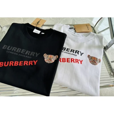 Футболка Burberry Two Inscriptions "Black" фото № 6