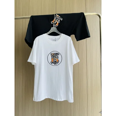 Футболка Burberry Logo In Circle "White" фото № 4