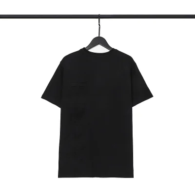 Футболка Burberry Hidden Text "Black" фото № 2