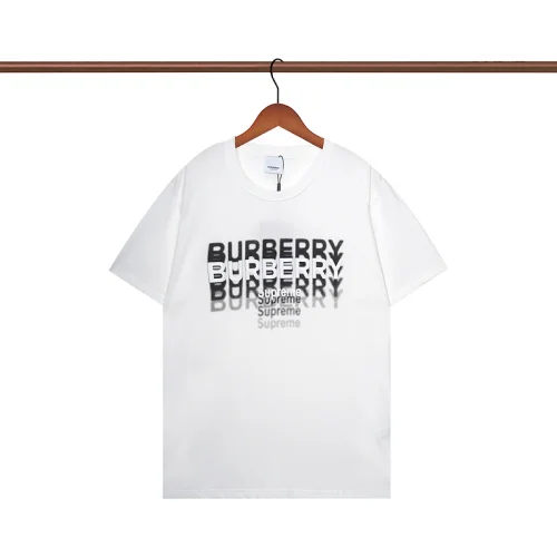 Футболка Burberry Lots Of Logo Text "White"