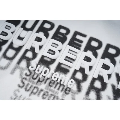 Футболка Burberry Lots Of Logo Text "White" фото № 6