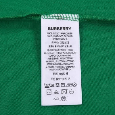 Футболка Burberry With The Brand Name "Green" фото № 3 Футболка Burberry With The Brand Name "Green" фото № 3