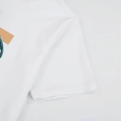 Футболка Burberry Logo With An Angel "White" фото № 5