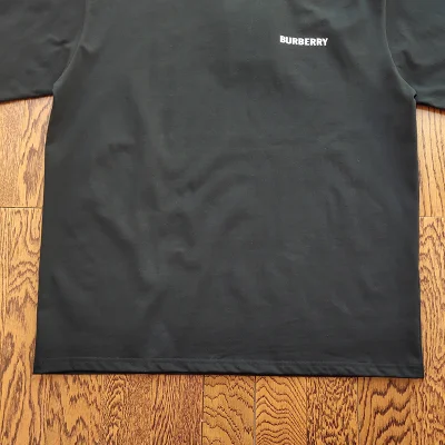 Футболка Burberry The Rider On The Horse "Black" фото № 9