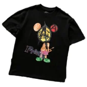 Футболка Cactus Jack Merch Image With Lettering Friend "Black"