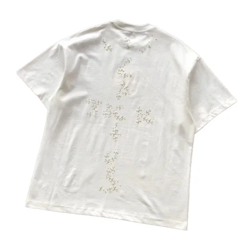 Футболка Cactus Jack Merch Big Logo From Dots "White"