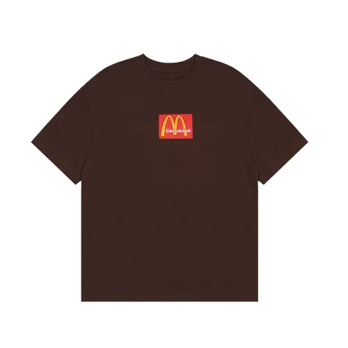 Футболка Cactus Jack Merch McDonald’s Idle Cactus "Brown"
