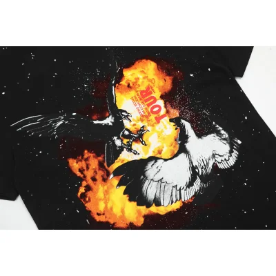 Футболка Cactus Jack Travis Scott Tour "Black" фото № 6