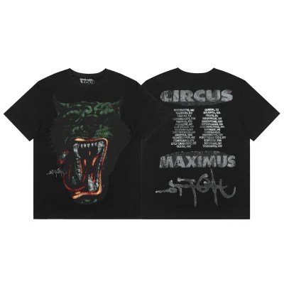 Футболка Cactus Jack Merch Utopia Circus Max Angry Beast "Black" фото № 7 Футболка Cactus Jack Merch Utopia Circus Max Angry Beast "Black" фото № 7