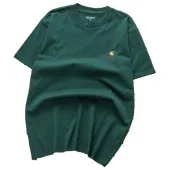 Футболка Carhartt With Text Logo - Cotton "Green"