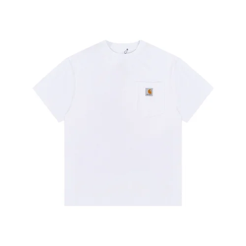Футболка Carhartt Small Logo On The Pocket "White"