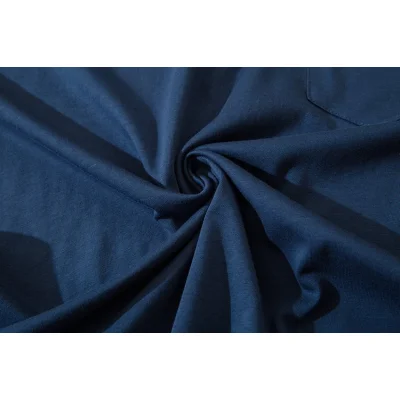 Футболка Carhartt Cotton With A Logo On The Pocket "Blue" фото № 4