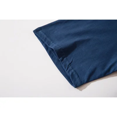 Футболка Carhartt Cotton With A Logo On The Pocket "Blue" фото № 7