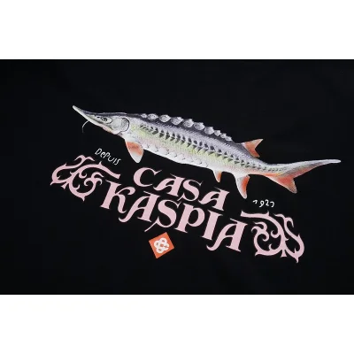 Футболка Casablanca Casa Kaspia Print "Black" фото № 2