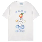 Футболка Casablanca Hand With Apple Front Print "White"