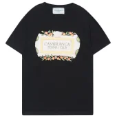 Футболка Casablanca Inscription Tennis Club "Black"