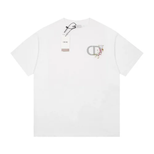 Футболка Christian Dior Logo - Monogram "White"