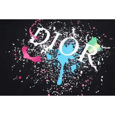 Футболка Christian Dior Logo On Paint Splashes "Black" фото № 3 Футболка Christian Dior Logo On Paint Splashes "Black" фото № 3